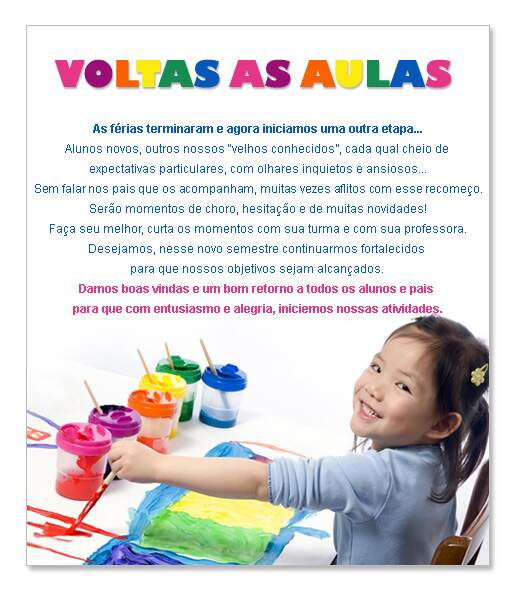 VOLTA ÀS AULAS - BRINCADEIRAS DIVERSAS ATIVIDADES DE FÉRIAS