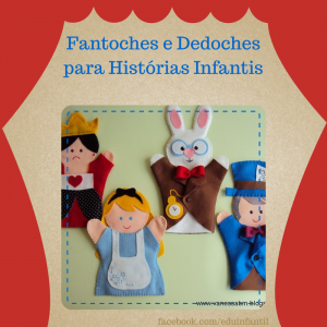 fantoches para historias infantis