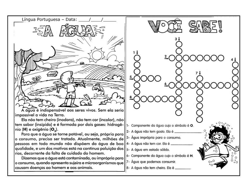 atividade agua