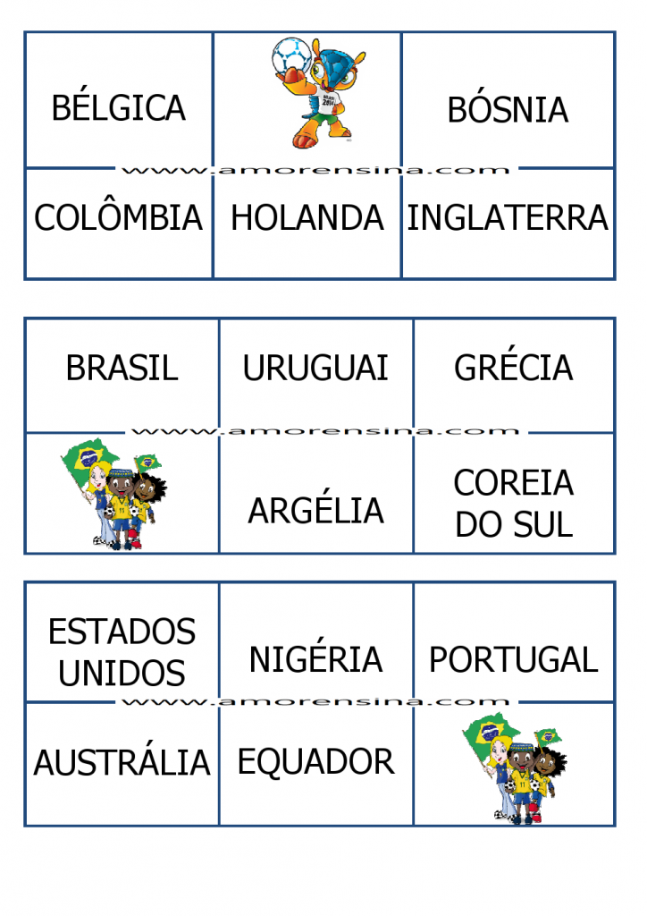 cartela bingo copa2