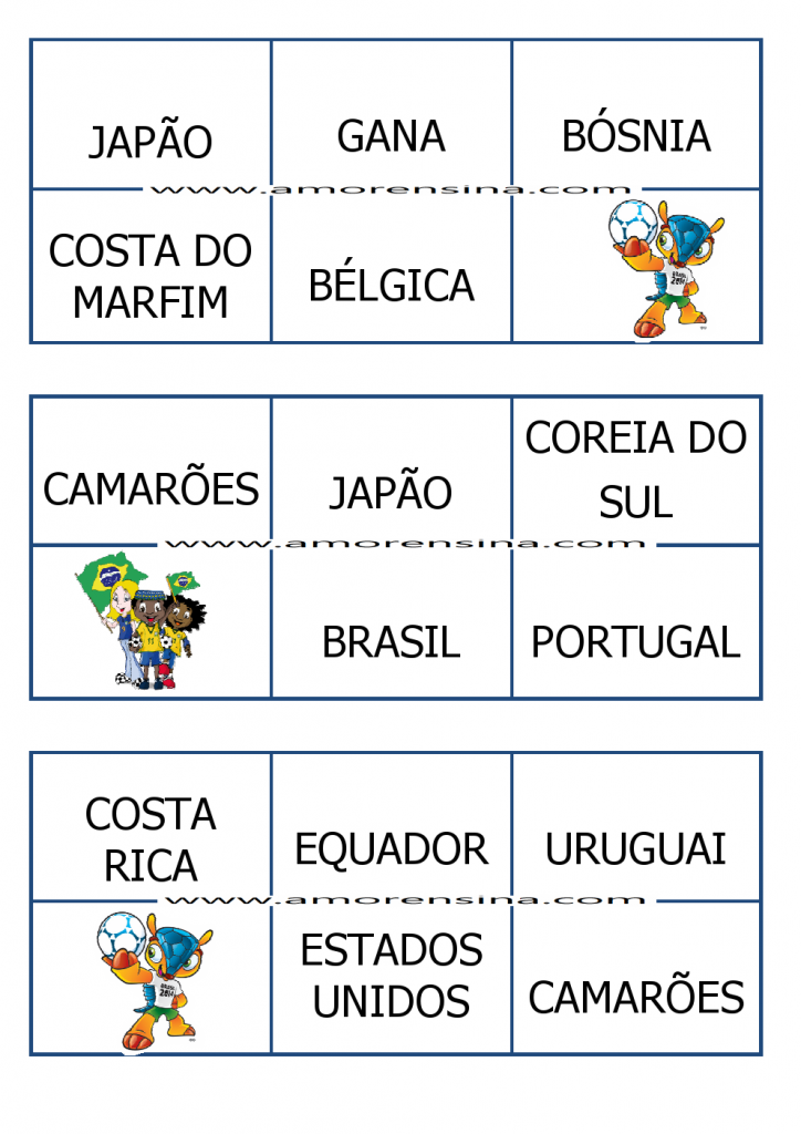 cartela bingo copa5