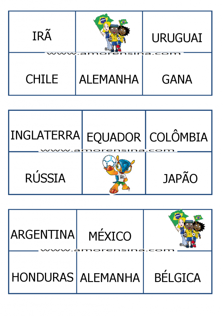cartela bingo copa6