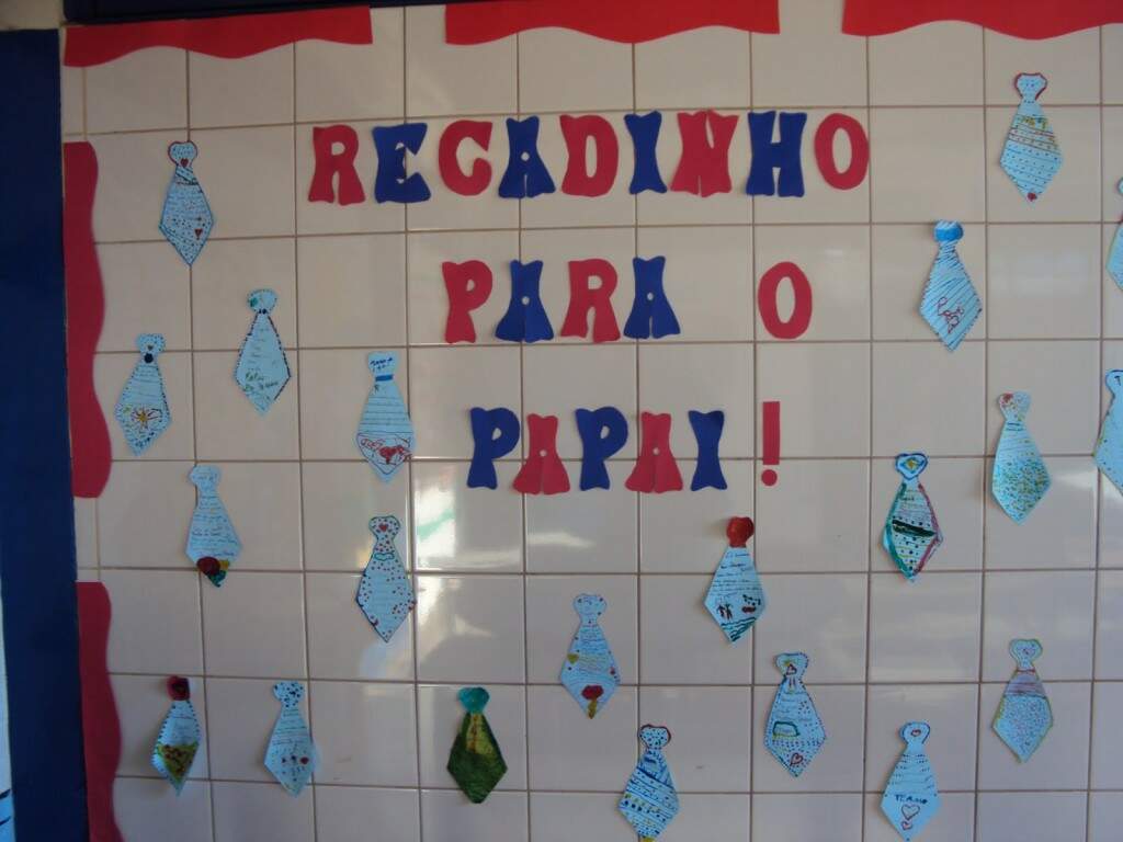 mural recadinhos para pais