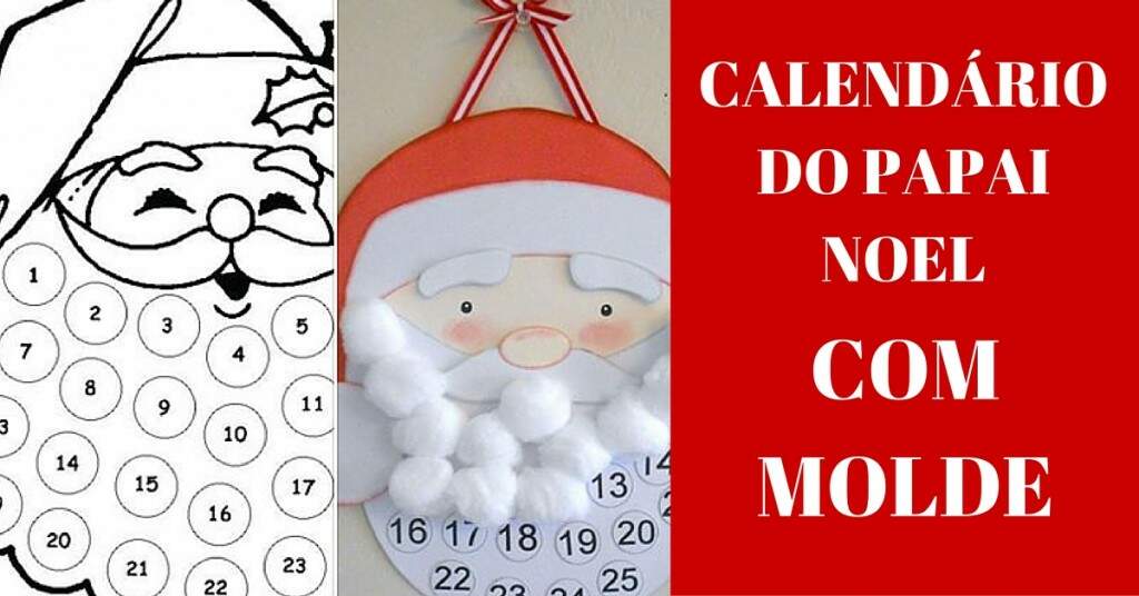 CALENDARIO NATAL MOLDE
