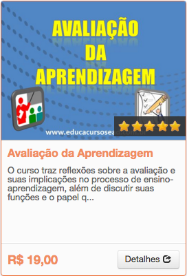 avaliação de aprendizagem