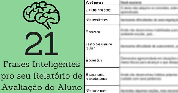 frases-relatorio-avaliaçao